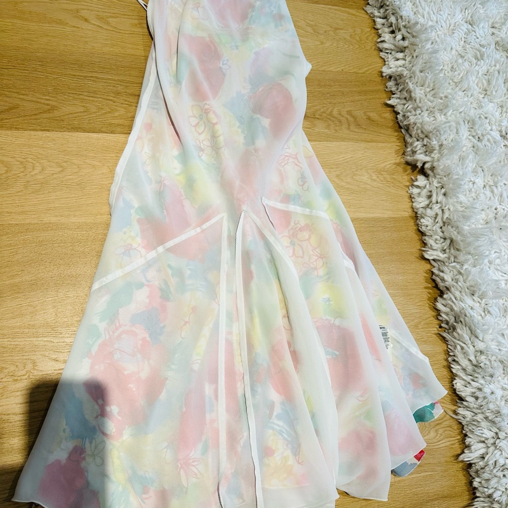 Mango Multicolor Backless Dress - Picture 6 of 7